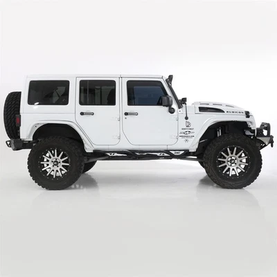 Deslizadores Smittybilt 76734 Apollo con escalón para Jeep Wrangler JK 2007-2018 Foto 1 de 4