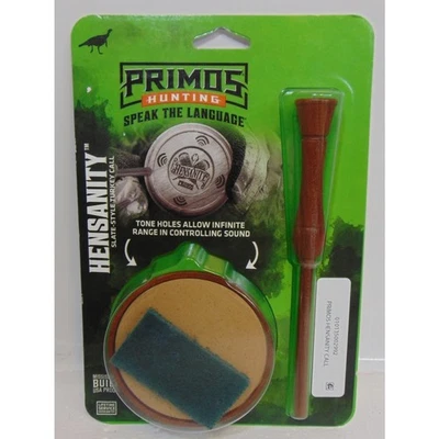 Turkey Pot Call PRIMOS HENSANITY Hunting Tone Control Frictionite Hardwood NIP - Image 1 of 4