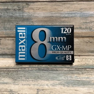 Maxell 8mm GX-MP Alta Calidad 120 Videocámara Video Cassette Cinta Sellada - Imagen 1 de 2