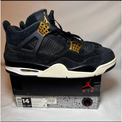 Talla 14 - Zapatos para hombre Nike Air Jordan 4 Retro Royalty - Se envía ahora Foto 1 de 4