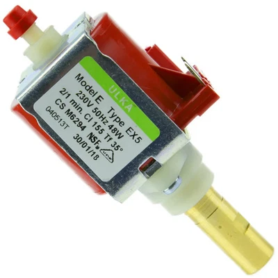 Ulka Ceme EX5 Water Solenoid Vibratory Pump 230V 50Hz 48W – Coffee Machine - Image 1 of 4