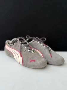 Sneakers vintage Puma Y2k Speed Cat grigio rosa scamosciato taglia 40/5 - Foto 1 di 12