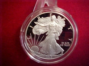1126a) 2012 W American Silver Eagle PP - COA/OGP - ab 65,00 $ - Bild 1 von 10
