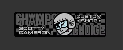 Scotty Cameron Sticker Custom Shop CHAMPS CHOICE JOHNNY RACER Shaft Band Decal - Image 1 of 3