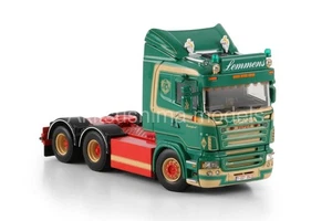 Camión limitado WSI MODELS 01-4695 1/50 Lemmens SCANIA R5 TECHO PLANO 6X2 EJE ETIQUETA - Imagen 1 de 6