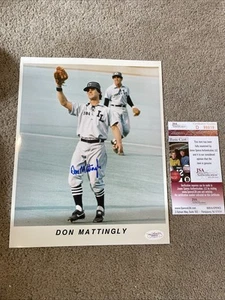 Don Mattingly Autograph Signed 8x10 Baseball Photo Minor League Yankees JSA RARE - Picture 1 of 7
