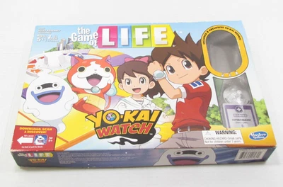 The Game of Life Yo-Kai Yokai Watch Board Game (Hasbro 2015) Complete used - Image 1 of 4