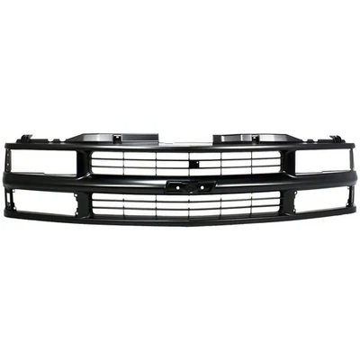 New Front Grille For 1994-2000 Chevrolet K1500 C1500 Blazer Tahoe Black Plastic - Image 1 of 4
