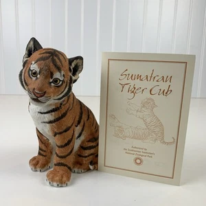 Vintage 1994 Lenox Sumatran Tiger Cub Smithsonian Institute Figurine 6.5" - Picture 1 of 10