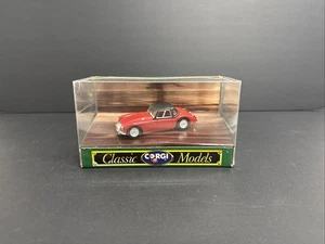 B42 1:43 CORGI TOYS D732 MGA MG A SOFT TOP CLOSED RED MIB #122 - Picture 1 of 3