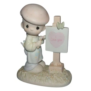 Precious Moments Figurine: PM873 Loving You, Dear Valentine (5.5") - Picture 1 of 3