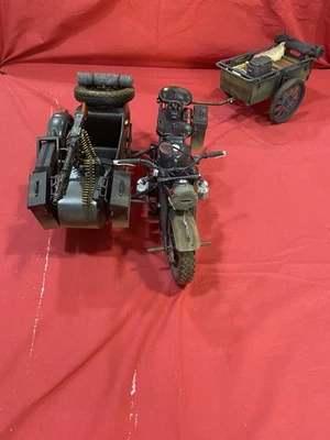 ACTION FIGURE SC. 1:6 ZUNDAPP Ks 750 SIDECAR + CARRELLO TRAINO 1941-1944 - Immagine 1 di 4