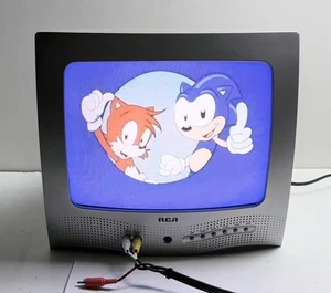 RCA E13320 13” Retro Gaming CRT TV Television No Remote Tested Ships Free - Picture 1 of 9