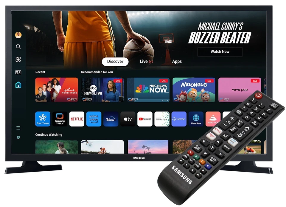 SAMSUNG Tv LED 32" Pollici FULL HD Smart Tizen 32T5302CEXXH LED DVB-T2/C/S2 Appl - Immagine 1 di 4