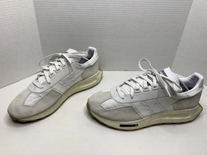 NUEVO Para hombres Adidas Originales Retropy E5 Bajo Blanco H03075 Talla 11 Zapatos P130 - Imagen 1 de 15