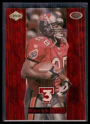 1998 Colllectors Edge T3 Warrick Dunn Tampa Bay Buccaneers #28 - Image 1 of 2
