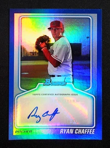 2010 Bowman Draft Prospects Auto Blue /199 Ryan Chaffee #BPA-RC Auto - Bild 1 von 2