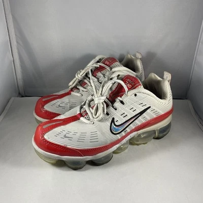Nike VaporMax 360 Size 7 History of Air Running Shoes Vast Grey Red CK2719-001 - Image 1 of 4