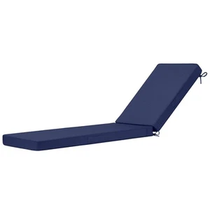 Chaise Lounge Cushions Outdoor 72"x21"x3", Waterproof Lounge Chair Cushion wi... - Picture 1 of 7