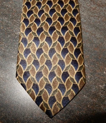 Corbata Jason de Mark de 49 pulgadas para niños en azul/verde oliva Foto 1 de 4