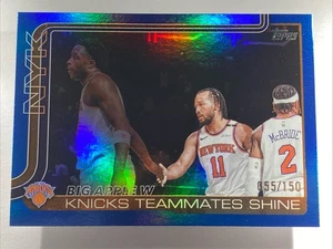 Baloncesto Topps 2025 #274 New York Knicks Big Apple con lámina azul/150 - Imagen 1 de 10