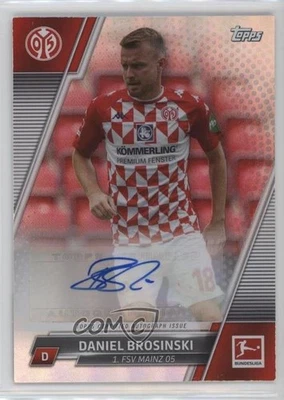 2021-22 Topps Bundesliga Base Auto Daniel Brosinski #BCA-DBR - Image 1 of 3