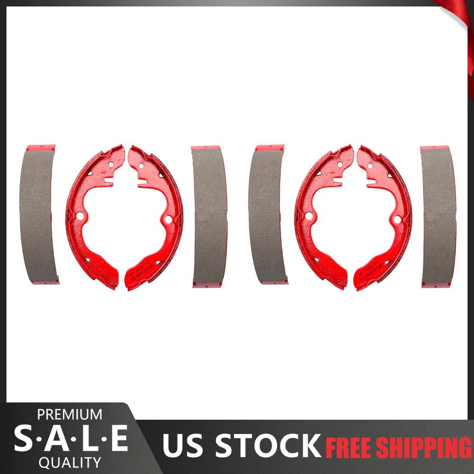 Kit zapatas de freno de tambor delanteras traseras Ford Courier 1977 1976 1975 1974-1972 Foto 1 de 3