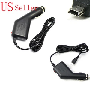 Car Power Adapter Cord Cable Charger Garmin nuvi GPS 1490 T LMT 1690 2350 - Picture 1 of 2