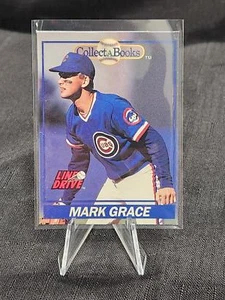 1991 Line Drive Collect-a-Books #20 Mark Grace - Picture 1 of 2
