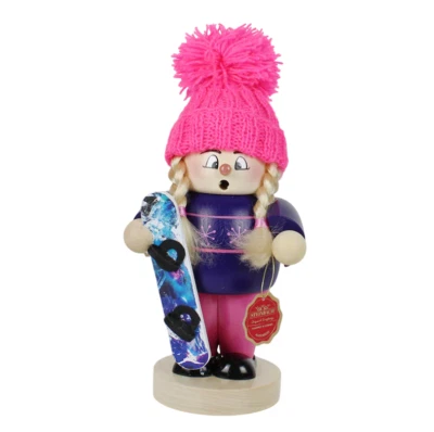 Steinbach Madera Grande Fumador para Fumar Incienso — Snowboard Niña Cascanueces, 10" Foto 1 de 4