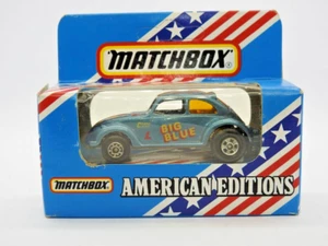 MATCHBOX MACAU AMERICAN EDITIONS 1983 BIG BLUE MINT IN UNOPENED M TYPE BLUE BOX - Picture 1 of 5
