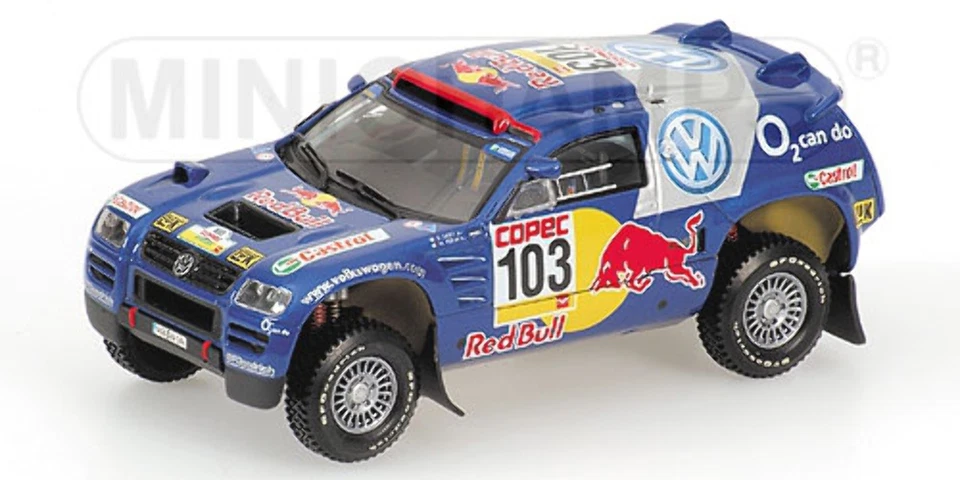 Minichamps VOLKSWAGEN RACE TOUAREG SABY WINNERS RALLY POR LAS PAMPAS 2005 1:43 Foto 1 de 1