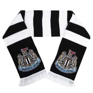 Sciarpa da bar Newcastle United FC per tifosi di calcio tifoso nuova licenza ufficiale - Foto 1 di 4