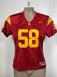 USC Trojans #58 Nike Maglia Calcio Home Rossa Donna PICCOLA - Foto 1 di 15