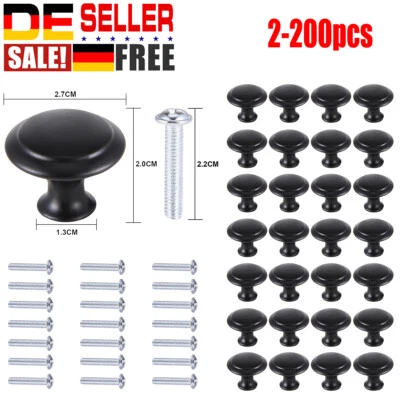 2-200Pcs Möbelknopf Knöpfe Möbelgriffe Knauf Knopf Schrank Schublade Möbelgriff - Bild 1 von 4