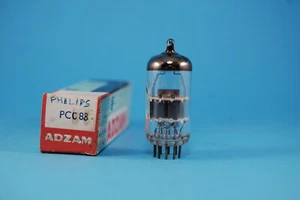 Adzam Philips PCC88 Tubi a doppio triodo testati 7DJ8 - Foto 1 di 7