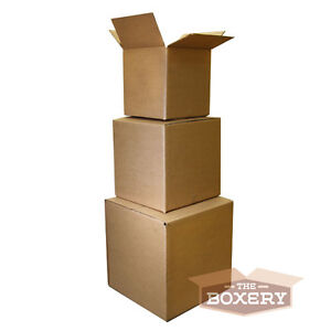 100 6x4x4 Corrugated Shipping Boxes - 100 Boxes