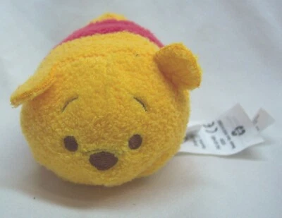 Walt Disney Store TSUM TSUM WINNIE THE POOH BEAR 3" Plush STUFFED ANIMAL Toy - Image 1 of 4