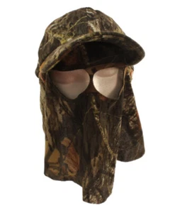 Doug & Nick's GameFace Gear (Mossy Oak) Hunting Ball Cap w/Face Camouflage  - Picture 1 of 6