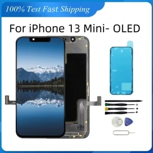 LCD Display Touch Screen Digitizer Frame OLED Replace +Tool For iPhone 13 Mini - Picture 1 of 7