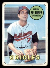 1969 Topps Baseball #299 Mark Belanger PR