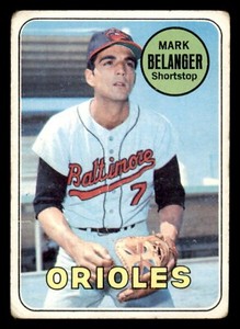 1969 Topps Baseball #299 Mark Belanger PR