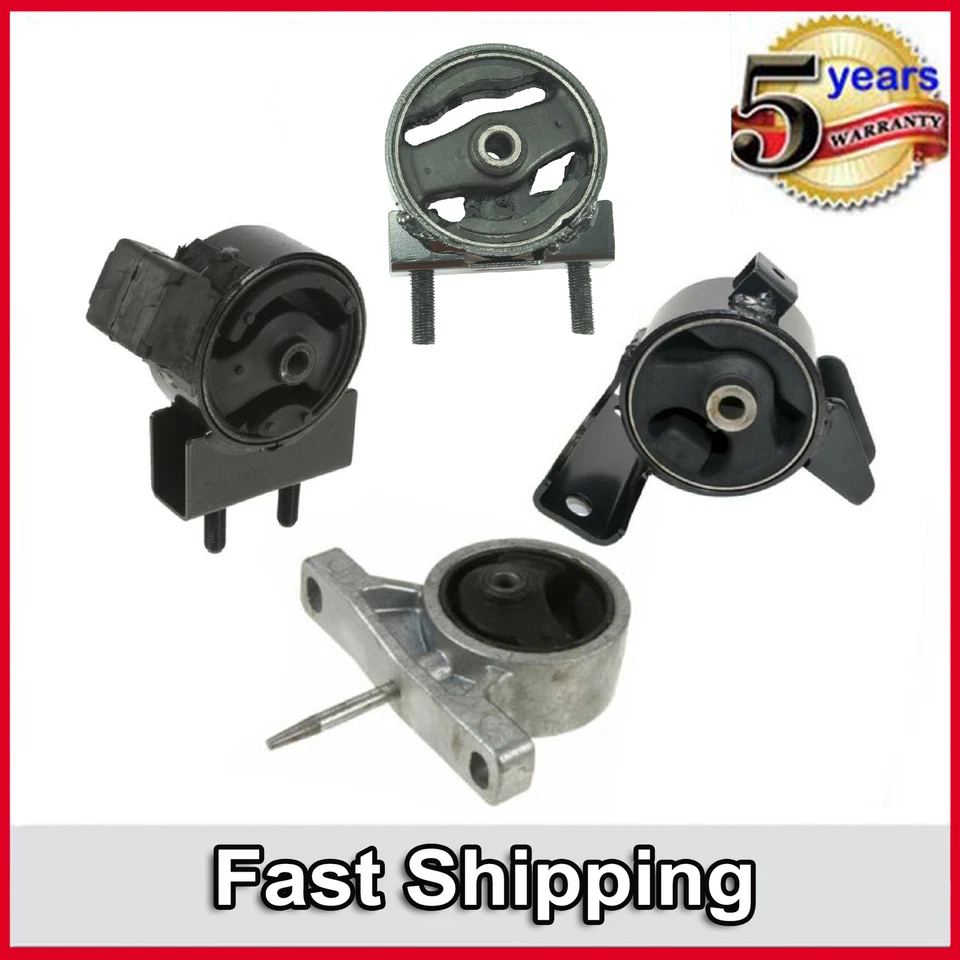 For 2004-2007 Suzuki Aerio Engine Motor & Transmission Mount Set 4PCS 2.3L MT - Image 1 of 4