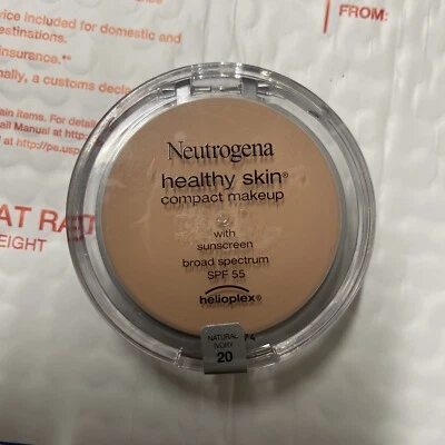 1 Neutrogena Healthy Skin Compact Foundation Makeup 20 Natural Ivory Sealed - Image 1 of 4