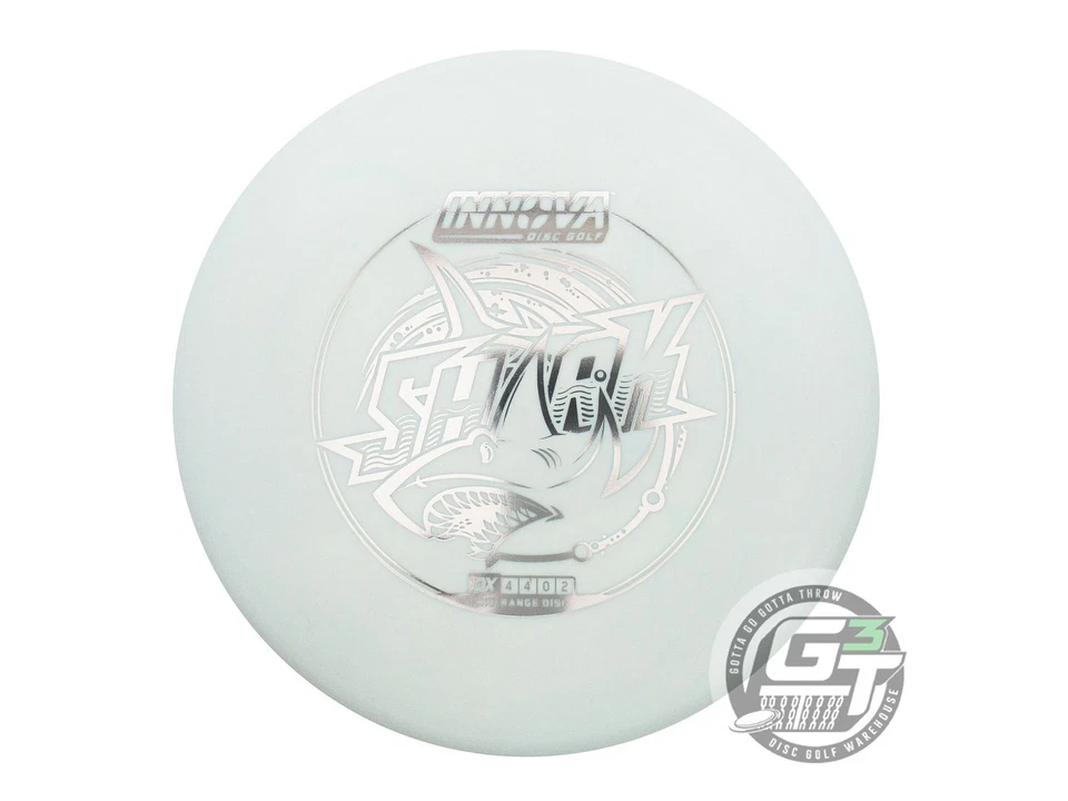 NEW Innova DX Shark 145g Lt. Seafoam Silver Foil Midrange Golf Disc - Image 1 of 1