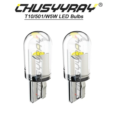 For Ford Mondeo MK4 2007-2014 Sidelight Lights Bulbs T10 COB LED Light Bulbs 2x - Image 1 of 4