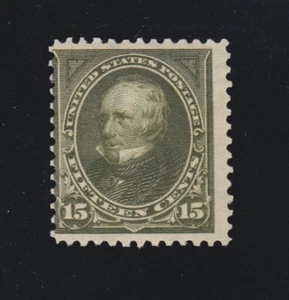 US 284 15c Clay Mint VG-F OG H SCV $150 - Picture 1 of 2