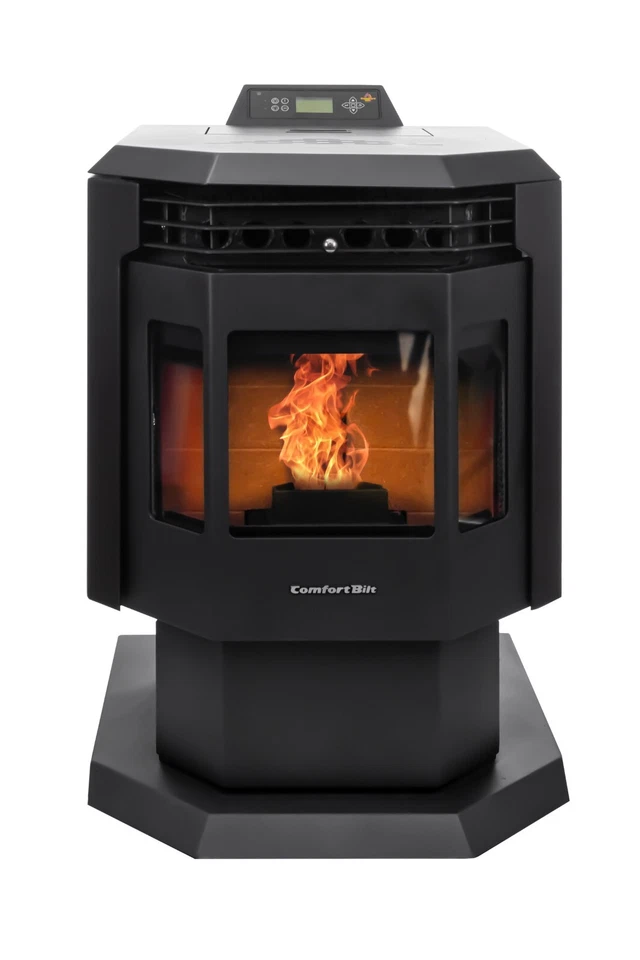 ComfortBilt Hp50 Grey Steel Pellet Stove