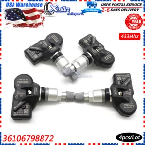 TPMS Tire Pressure Monitoring Sensor for BMW F30 328i 335i 36106798872 Set (4) - Picture 1 of 11