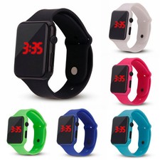 Fashion Electronic Digital Waterproof LED Display Watch for Unisex Kids/Child H7